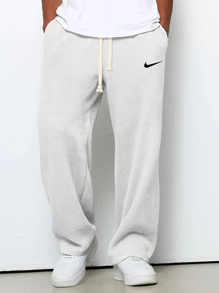 Men's Spring And Autumn Casual Sports Textured Trousers